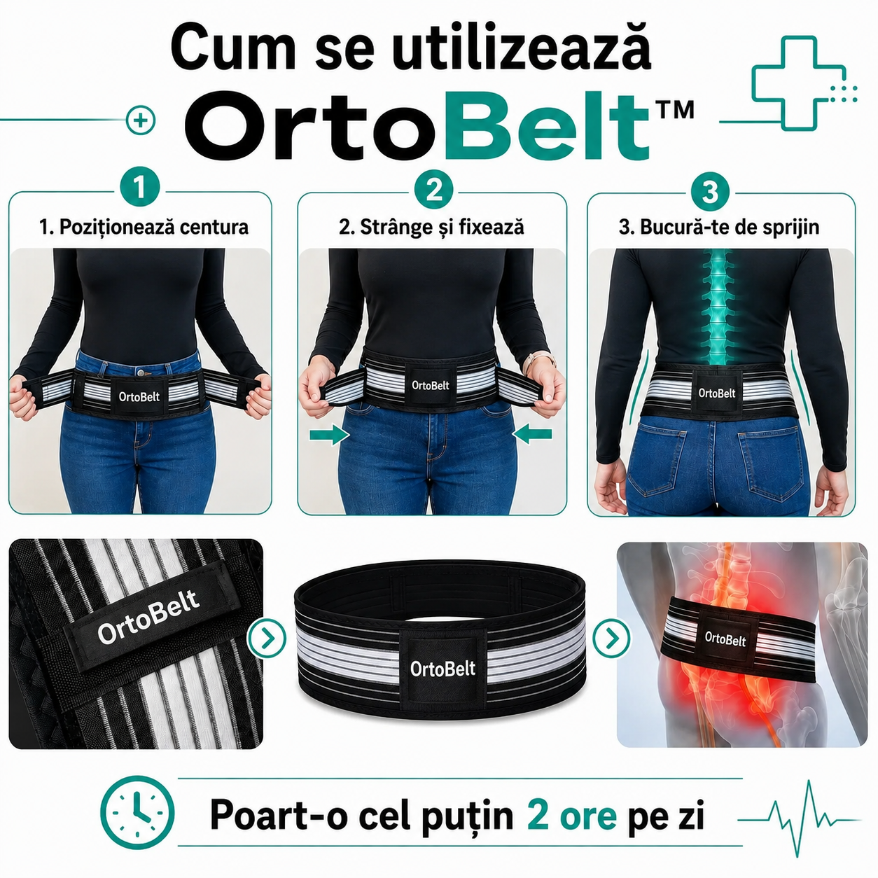 Centura lombara OrtoBelt